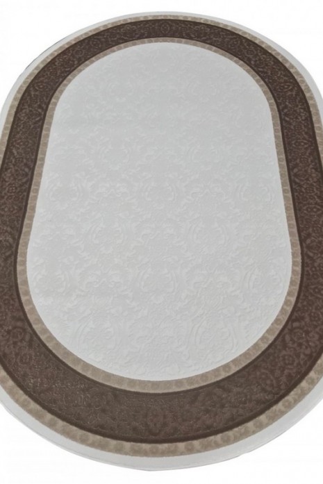 Килим Nisantasi 8125 ivory-d.beige овал