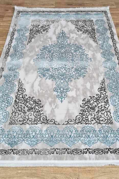 Ковер Beyonce 0149wa l.blue-d.grey