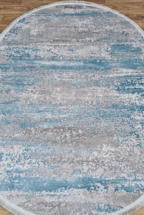 Килим Beyonce 0159ya grey-l.blue овал