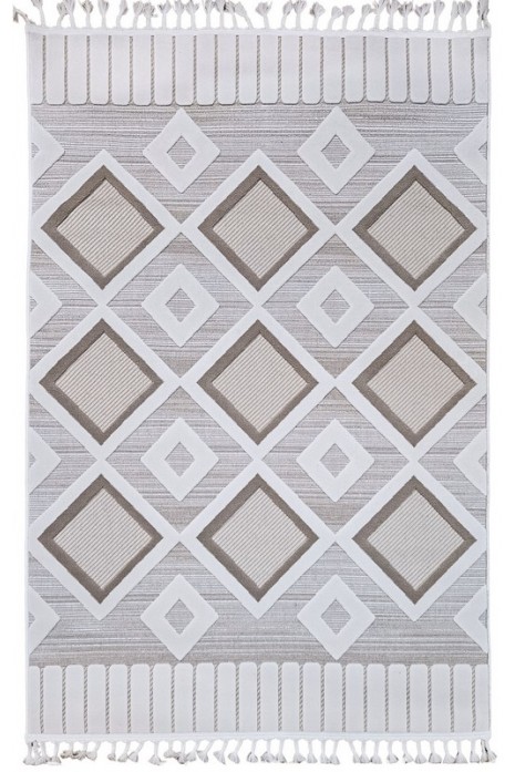 Килим Dolche 3294a cream-vizon