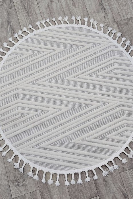 Ковер Dolche 3300a cream-cream круг