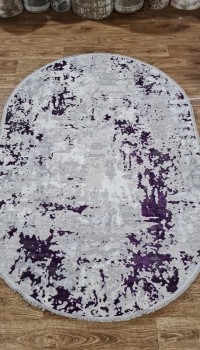 Moda Collection 8241 lilac-l.grey овал