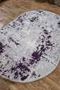 Ковер Moda Collection 8241 lilac-l.grey овал