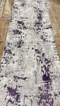 Moda Collection 8241 lilac-l.grey дорожка