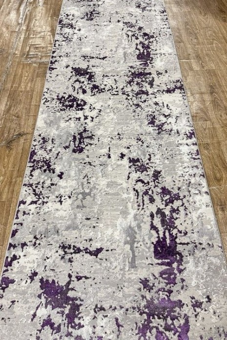 Доріжка Moda Collection 8241 lilac-l.grey