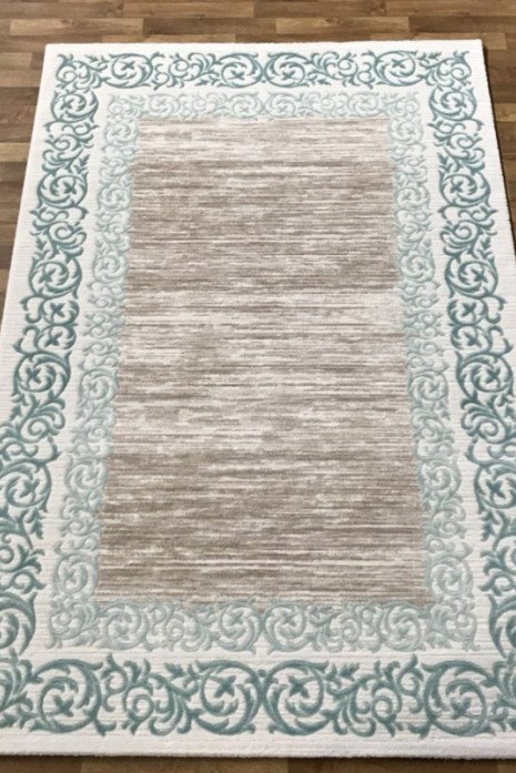 Килим Neva 6354 ivory-turkuaz