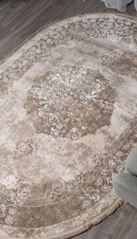 Odesa 08126h p.brown-beige овал