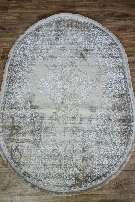 Килим Odesa d703bc ivory-cream овал