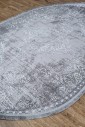 Килим Odesa d703bg l.grey-cream овал