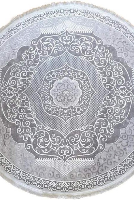 Ковер Tempo 116za c.poly.d.grey-cream круг Ковер Tempo 116za c.poly.d.grey-cream круг