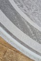 Ковер Tempo 8125 grey-c.poly.d.grey круг
