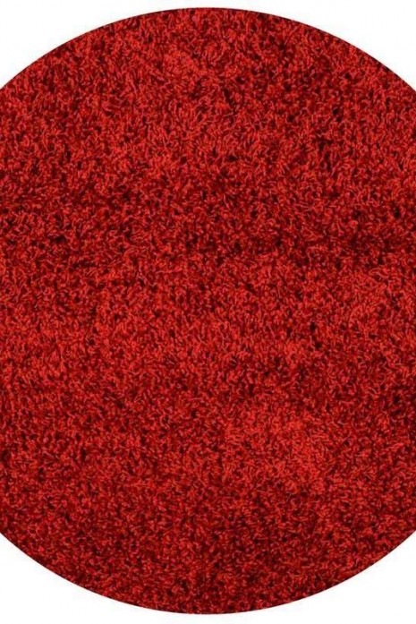 Ковер Loca 6365 red круг