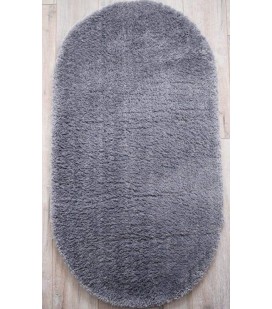 Silk Shaggy 6365f gray овал