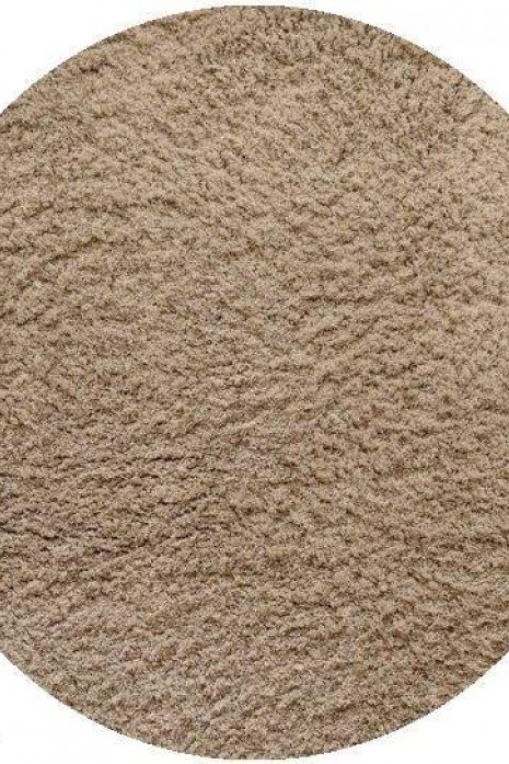 Ковер Silk Shaggy 6365p beige круг