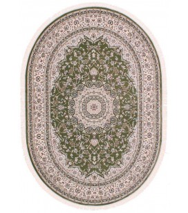 Esfehan 4878a green-ivory овал