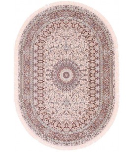 Esfehan 4996a ivory-brown овал