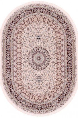 Esfehan 4996a ivory-d.red овал