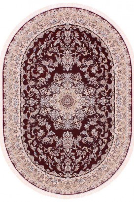 Esfehan 5978a d.red-ivory овал