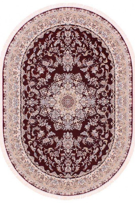 Килим Esfehan 5978a d.red-ivory овал