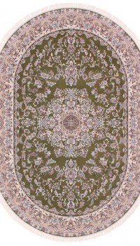Esfehan 5978a green-ivory овал