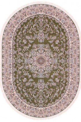 Esfehan 5978a green-ivory овал