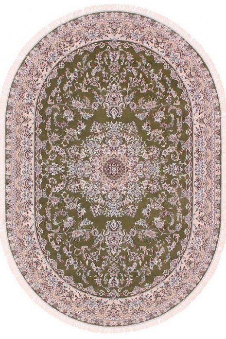 Ковер Esfehan 5978a green-ivory овал
