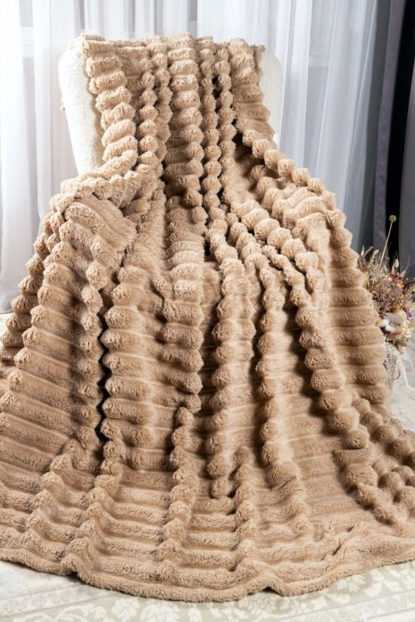 Плед Шарпей Home Textiles Caramel Плед Шарпей Home Textiles Caramel