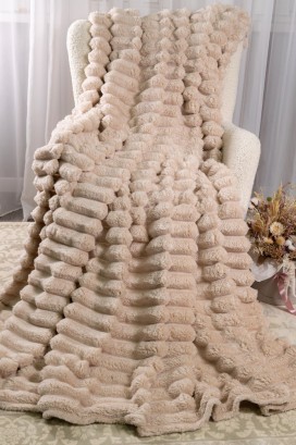 Плед Шарпей Home Textiles Pudra-Beige