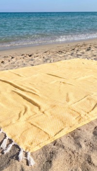 Покривало на пляж Laguna Yellow