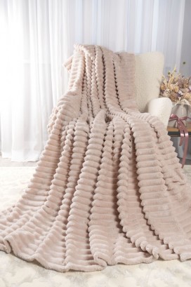 Плед Шарпей Home Textiles Pudra-Beige