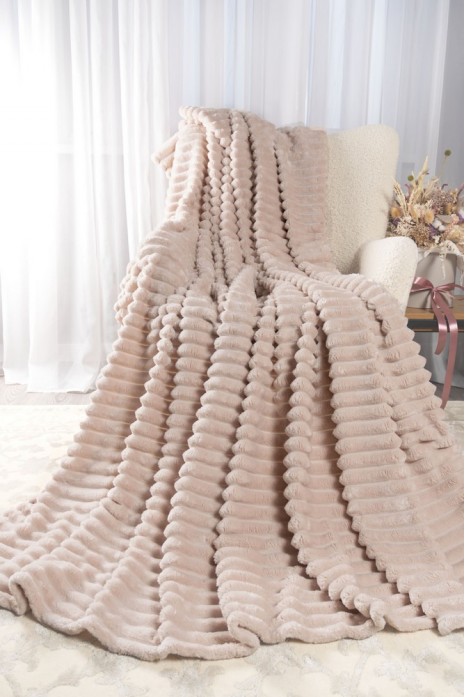 Плед Шарпей Home Textiles Pudra-Beige