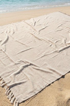 Покрывало пике Nature beige