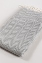 Покрывало на пляж Weekend light grey 200х220