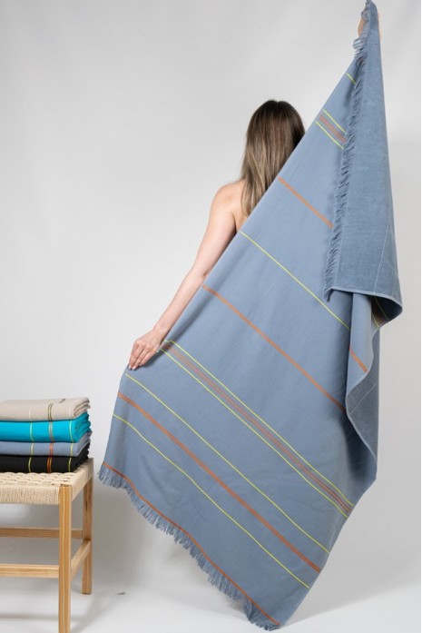 Пляжное полотенце DualFeel Grey Пляжное полотенце DualFeel Grey