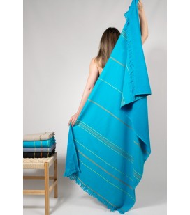 Пляжное полотенце DualFeel Turquoise Пляжное полотенце DualFeel Turquoise