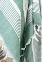 Пляжное полотенце Linen Green