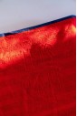 Пляжное махровое полотенце Malibu Sail red