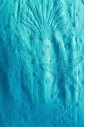 Пляжное махровое полотенце Malibu Shell aqua