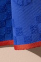 Пляжное махровое полотенце Malibu Yacht blue