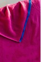 Пляжное махровое полотенце Malibu Shell fucsia