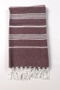 Пляжное полотенце 100х180 см Peshtemal Beach Pool Spa Burgundy Пляжное полотенце 100х180 см Peshtemal Beach Pool Spa Burgundy