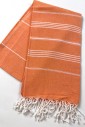 Пляжное полотенце 100х180 см Peshtemal Beach Pool Spa Orange
