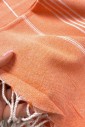 Пляжное полотенце 100х180 см Peshtemal Beach Pool Spa Orange