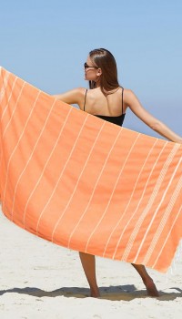 Пляжное полотенце Peshtemal Beach Pool Spa Orange