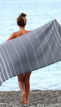Пляжное полотенце Peshtemal Beach Pool Spa Anthracite