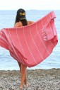 Полотенце для пляжа Peshtemal Beach Pool Spa Red