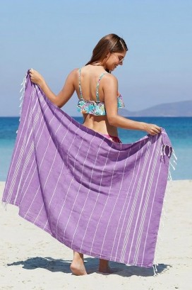 Пляжное полотенце Peshtemal Beach Pool Spa Purple