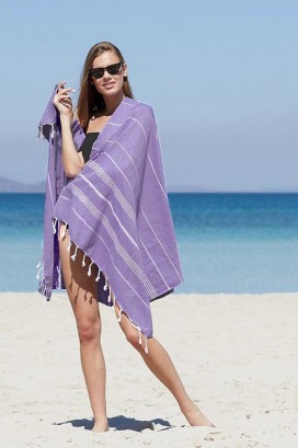 Пляжное полотенце Peshtemal Beach Pool Spa Purple