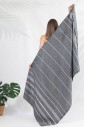 Пляжное полотенце Peshtemal Beach Pool Spa Anthracite Пляжное полотенце Peshtemal Beach Pool Spa Anthracite