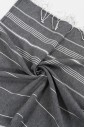 Пляжное полотенце Peshtemal Beach Pool Spa Anthracite Пляжное полотенце Peshtemal Beach Pool Spa Anthracite